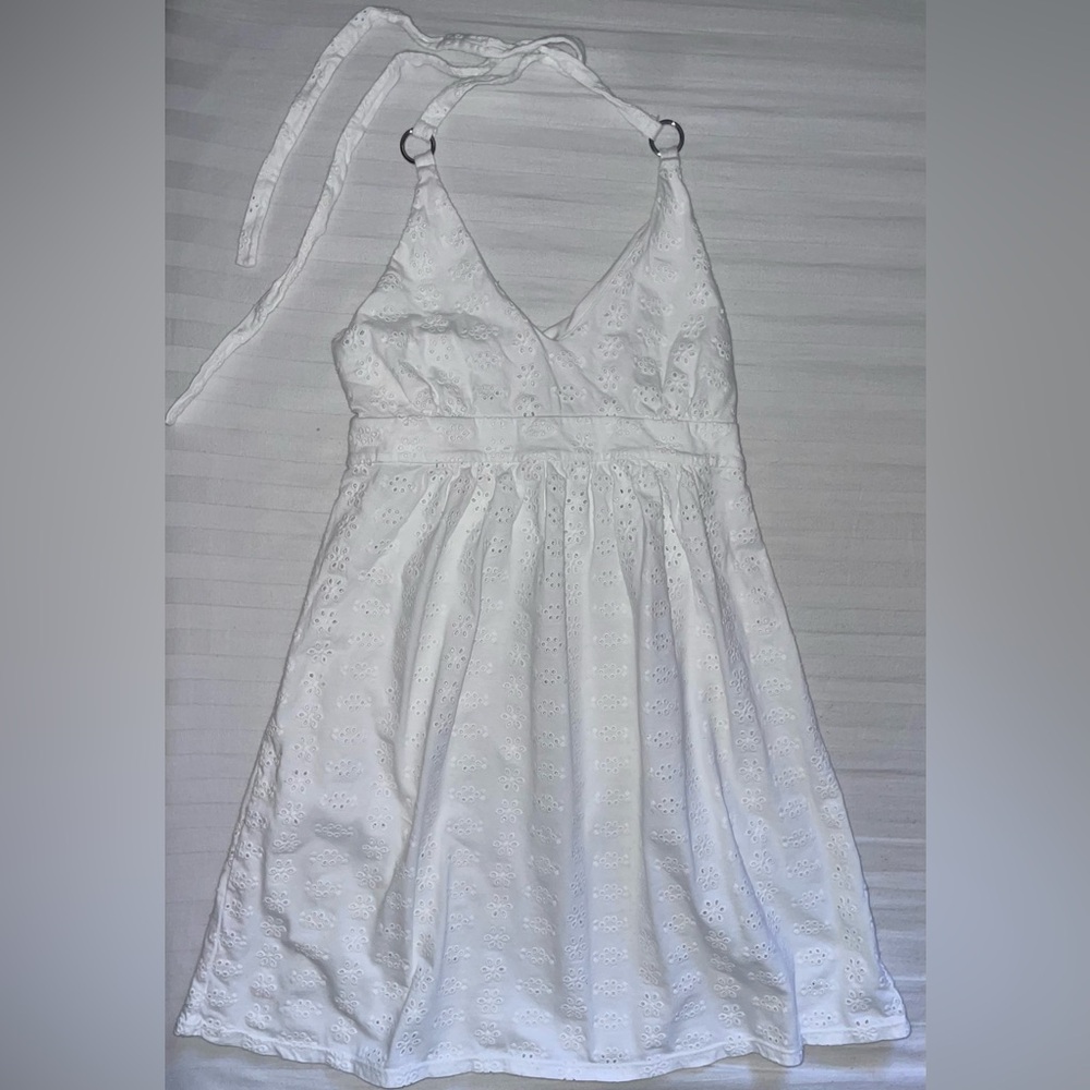 Cute dainty white sun dress